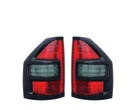 V73 Tail lamp （White, black, electroplated frame）（01）